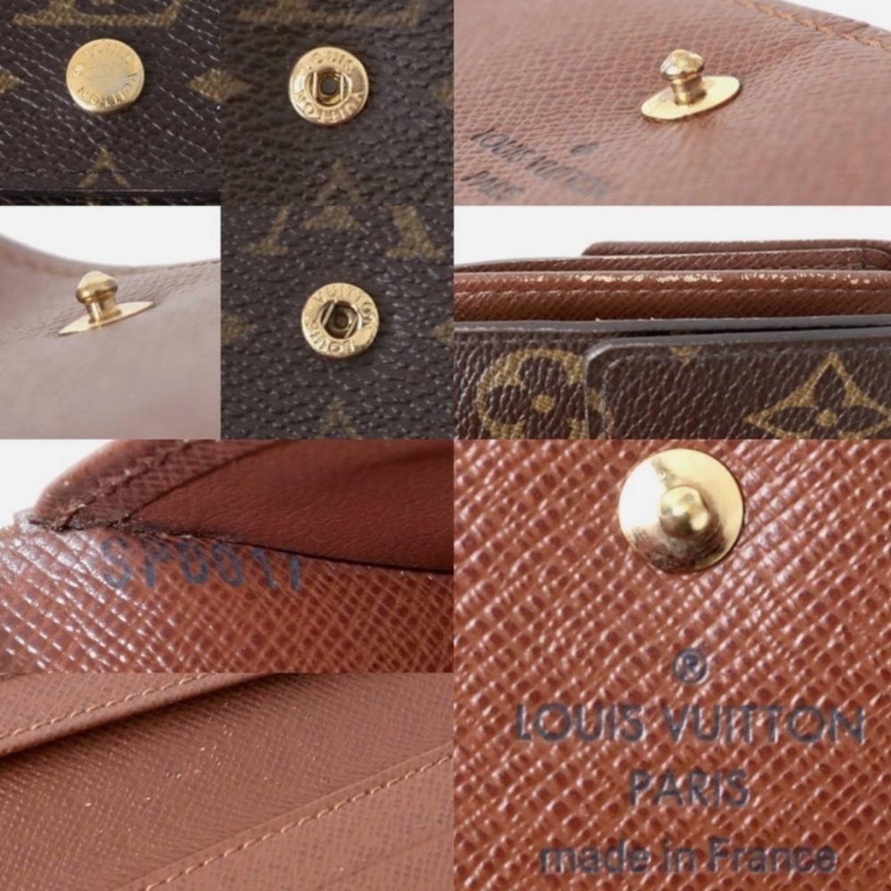 Louis Vuitton Elise Trifold Wallet transformed into 4 way bag! - Picture 8 of 12